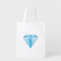 Diamant wiederverwendbare Lebensmitteltasche