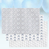 Diamant Wrapping Paper. JEDES JAHR ODER JAHR Geschenkpapier Set