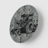 Diamantarmzug Runde Wanduhr (Winkel)