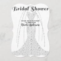 Diamantbekleidung Weiß JEDES FARBGLAMM Brautparty