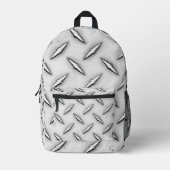 Diamantblech Bedruckter Rucksack (Vorderseite)