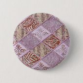 Diamantdesigns in Pinks Button (Vorderseite)