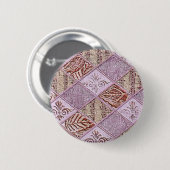 Diamantdesigns in Pinks Button (Vorne & Hinten)