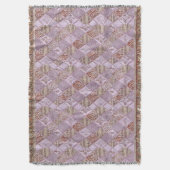 Diamantdesigns in Pinks Decke (Vorderseite Vertikal)