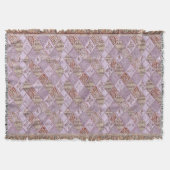 Diamantdesigns in Pinks Decke (Vorderseite)