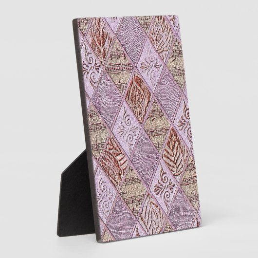 Diamantdesigns in Pinks Fotoplatte (Seite)