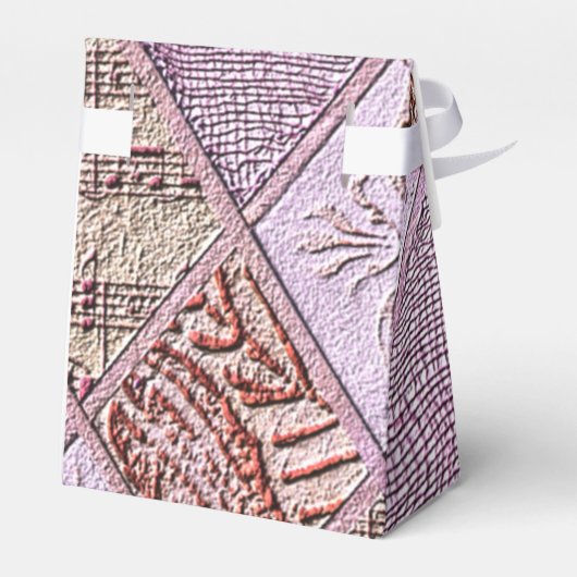 Diamantdesigns in Pinks Geschenkschachtel (Rückseite)