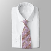 Diamantdesigns in Pinks Krawatte (Gebunden)