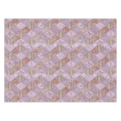 Diamantdesigns in Pinks Tischdecke (Vorderseite (Horizontal))