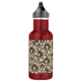 Diamante Blume Wasserflasche (Rechts)
