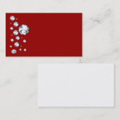 Diamante de imitación-Geschäfts-Karten Visitenkarte (Vorne/Hinten)