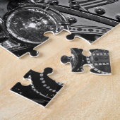 Diamante de imitación Harley in bw Puzzle (Seite)