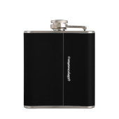 Diamante de imitación-Schädel Flachmann (Rückseite)