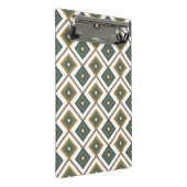 Diamante im Grün Mini Klemmbrett (Schrägansicht)