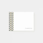 Diamante im Grün Post-it Klebezettel (Vorderseite)