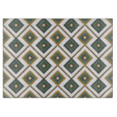 Diamante im Grün Schneidebrett (Vorderseite)