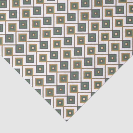 Diamante im Grün Seidenpapier (Ausschnitt)