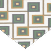 Diamante im Grün Tischdecke (Schrägansicht)
