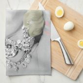 Diamanten 2 handtuch (Viertel Falte)