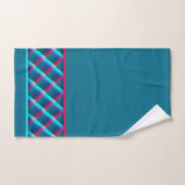Diamanten Aquamarin Badhandtuch Set (Handtuch)