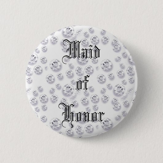 Diamanten Button (Vorderseite)
