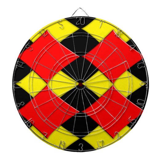 Diamanten Dartscheibe (vorne)