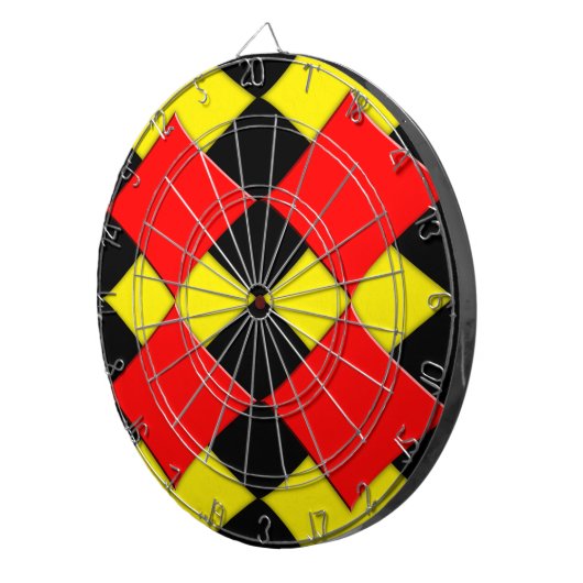 Diamanten Dartscheibe (Vorderseite rechts)