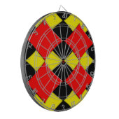 Diamanten Dartscheibe (Vorderseite Links)