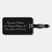 Diamanten, Edelsteine Gepäckanhänger (Rückseite horizontal)