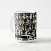 Diamanten, Edelsteine, #MOMLIFE Kaffeetasse (Vorderseite Links)