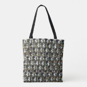 Diamanten, Edelsteinschmuckmuster Tasche (Rückseite)