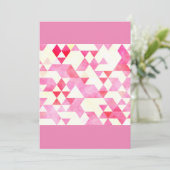 Diamanten-Einladungen Einladung (Stehend Vorderseite)