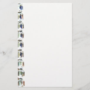 Diamanten, elegante Vintage Edelsteine Briefpapier