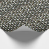 Diamanten, elegante Vintage Edelsteine Geschenkpapier (Ecke)