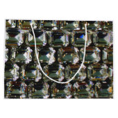 Diamanten, elegante Vintage Edelsteine Große Geschenktüte (Rückseite)