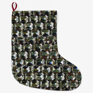 Diamanten, elegante Vintage Edelsteine Großer Weihnachtsstrumpf
