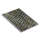 Diamanten, elegante Vintage Edelsteine Notizblock (Rechte Seite)