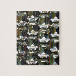 Diamanten, elegante Vintage Edelsteine Puzzle