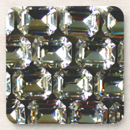 Diamanten, elegante Vintage Edelsteine Untersetzer