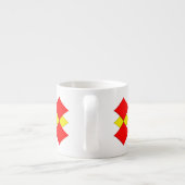 Diamanten Espressotasse (Rückseite)