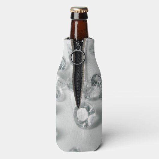 Diamanten Flaschenkühler (Flasche Rückseite)