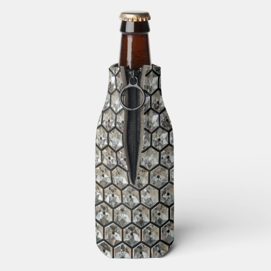 Diamanten Flaschenkühler (Flasche Rückseite)