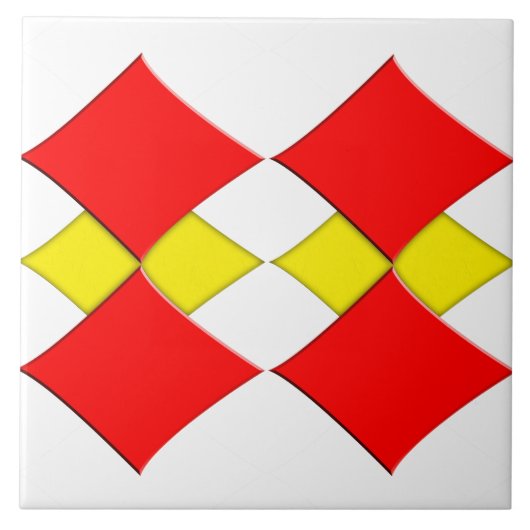 Diamanten Fliese (Vorderseite)