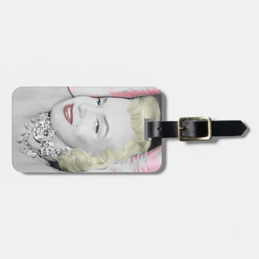 Diamanten Gepäckanhänger (Vorderseite horizontal)