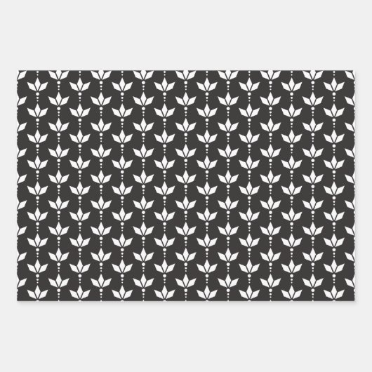 Diamanten Geschenkpapier Set (Vorderseite)