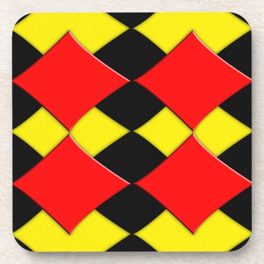 Diamanten Getränkeuntersetzer (Vorderseite)
