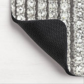 Diamanten glänzen Kristall-Schmuckmousepad Mousepad (Ecke)