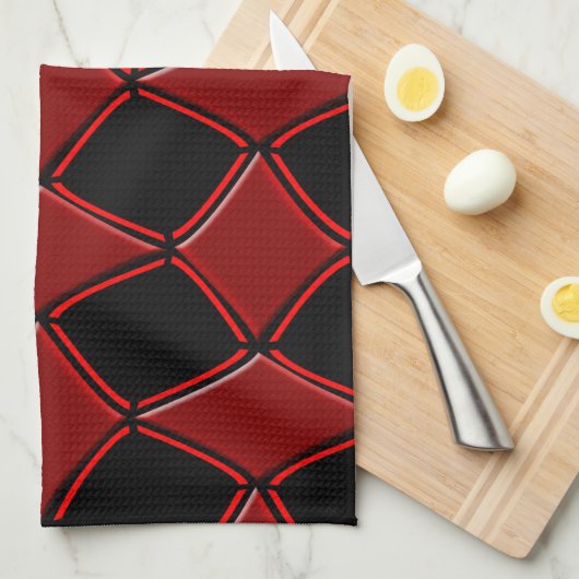 Diamanten Handtuch (Viertel Falte)