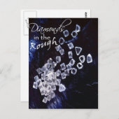 Diamanten im Reich Postkarte (Vorne/Hinten)