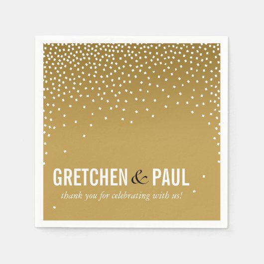 Diamanten im Sky Cocktail Party | Sand Serviette (Vorderseite)